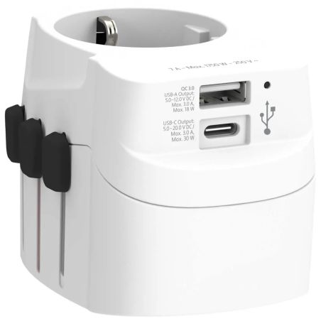 Adaptador universal SKROSS® PRO Light USB AC30PD Personalizado 6124615