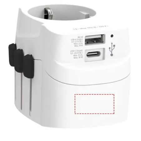 Adaptador universal SKROSS® PRO Light USB AC30PD Personalizado 6124615