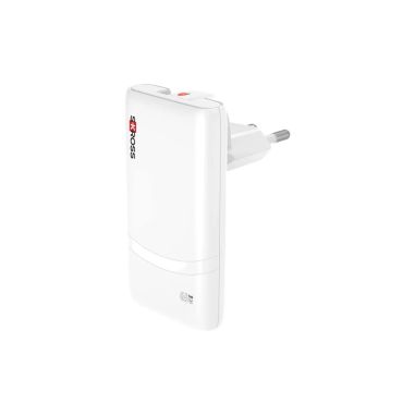 Cargador SKROSS® Klip Slim de 65 W con varias puntas Personalizado 6124618