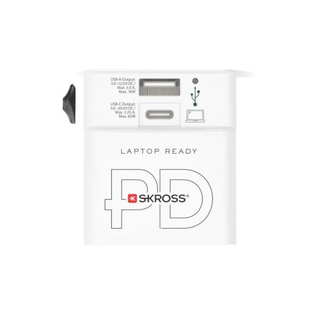 Adaptador universal SKROSS® MUV AC65PD con cable USB-C Personalizado 6124620