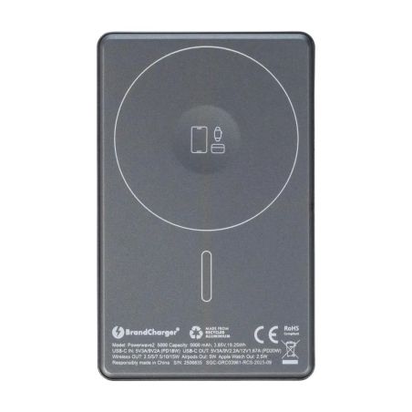 Power bank BrandCharger Powerwave 2 | Reciclada | 5.000 mAh Personalizada 101507367