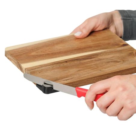 Tabla de cortar Heinz | Acacia reciclada | Con afilador de cuchillos Personalizada 101513377