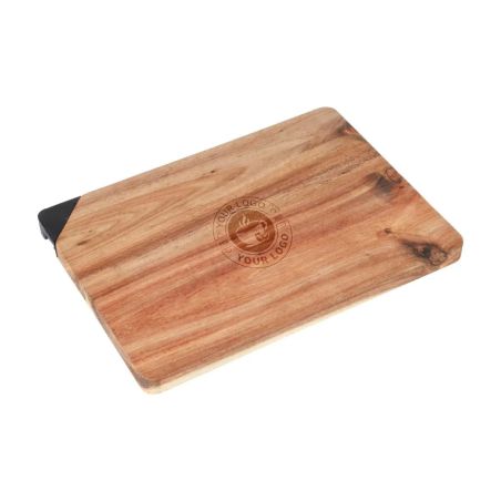 Tabla de cortar Heinz | Acacia reciclada | Con afilador de cuchillos Personalizada 101513377