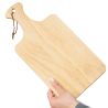 Tabla de cortar Daxton | Madera de pino reciclada | Con asa Personalizada 101513378 - Imagen 4