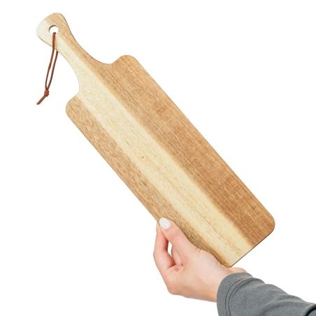 Tabla de cortar Walter | Acacia reciclada | Con asa Personalizada 101513379