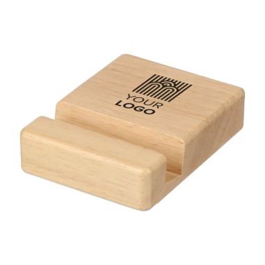 Soporte para móvil Nyla | Madera reciclada Personalizado 101513380