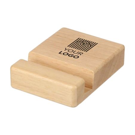 Soporte para móvil Nyla | Madera reciclada Personalizado 101513380