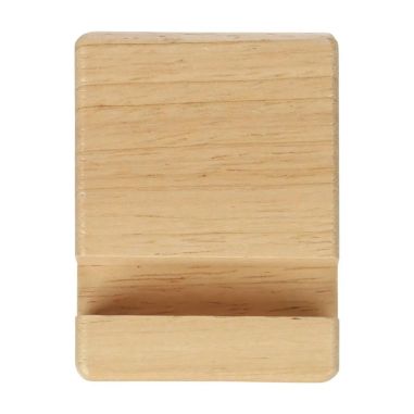 Soporte para móvil Nyla | Madera reciclada Personalizado 101513380