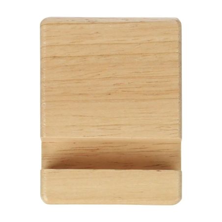 Soporte para móvil Nyla | Madera reciclada Personalizado 101513380