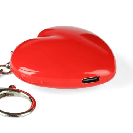 Llavero con luz Gleamo | Forma de corazón Personalizado 101513476