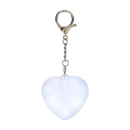 Llavero con luz Gleamo | Forma de corazón Personalizado 101513476