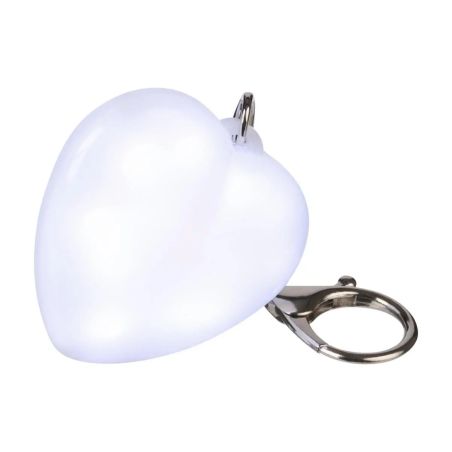 Llavero con luz Gleamo | Forma de corazón Personalizado 101513476