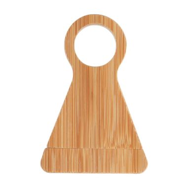 Soporte para botella de vino Vincio | Bambú reciclado Personalizado 101514194