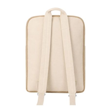 Mochila de Yute y Algodón Bicolor | Goodie