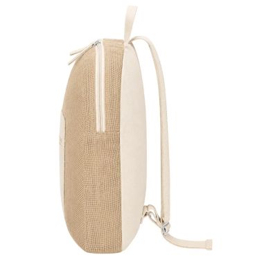 Mochila de Yute y Algodón Bicolor | Goodie