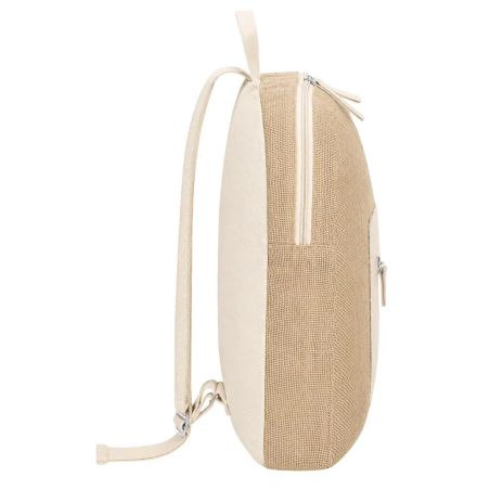 Mochila de Yute y Algodón Bicolor | Goodie