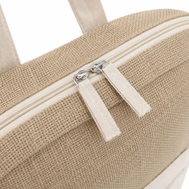 Mochila de Yute y Algodón Bicolor | Goodie