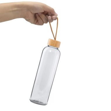 Bidón de Cristal con Tapón de Bambú | Goodie