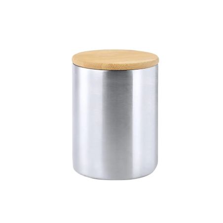Taza Térmica de Acero Inoxidable y Bambú | Goodie