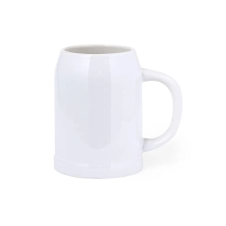 Jarra Cervecera de Cerámica Blanca de 700 ml | Goodie