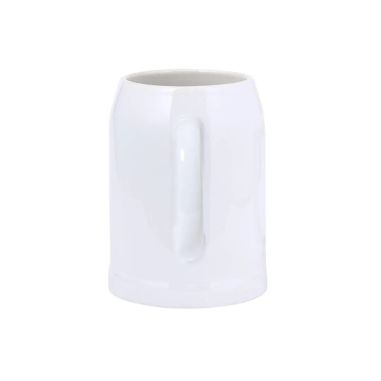 Jarra Cervecera de Cerámica Blanca de 700 ml | Goodie