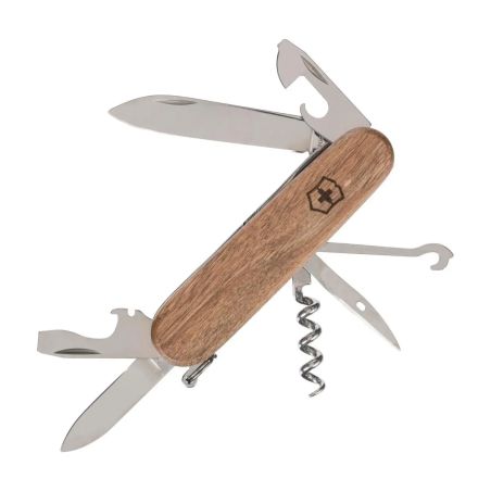 Navaja de Bolsillo Victorinox Huntsman con Mango de Madera Personalizada 10261783