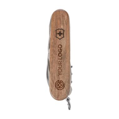 Navaja de Bolsillo Victorinox Huntsman con Mango de Madera Personalizada 10261783