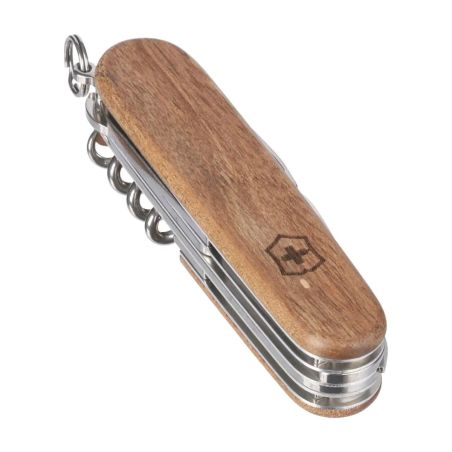 Navaja de Bolsillo Victorinox Huntsman con Mango de Madera Personalizada 10261783