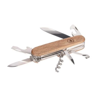Navaja de Bolsillo Victorinox Huntsman con Mango de Madera Personalizada 10261783