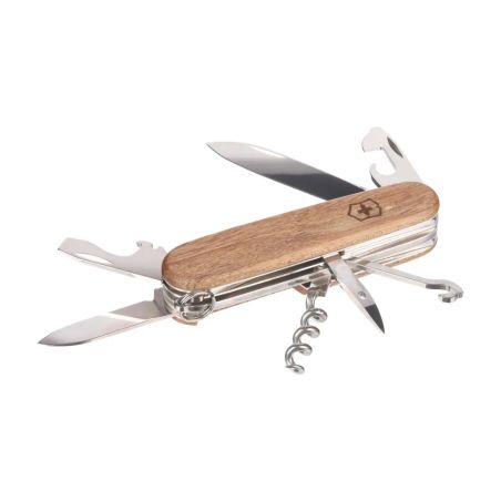 Navaja de Bolsillo Victorinox Huntsman con Mango de Madera Personalizada 10261783