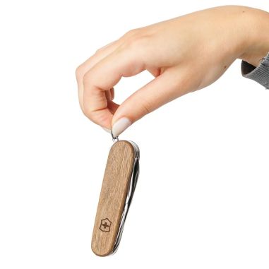 Navaja de Bolsillo Victorinox Huntsman con Mango de Madera Personalizada 10261783
