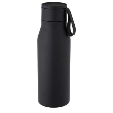 Botella acero 500 ml correa piel para grabado láser | Goodie