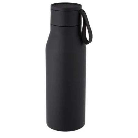 Botella acero 500 ml correa piel para grabado láser | Goodie