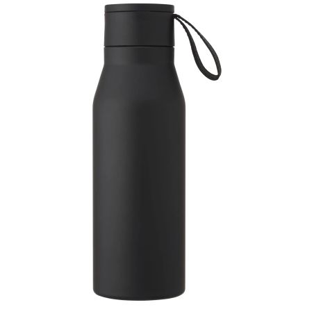 Botella acero 500 ml correa piel para grabado láser | Goodie