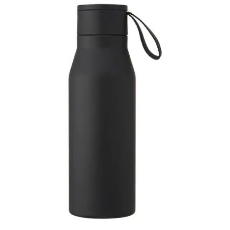 Botella acero 500 ml correa piel para grabado láser | Goodie