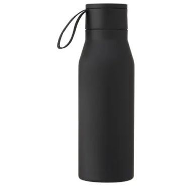 Botella acero 500 ml correa piel para grabado láser | Goodie