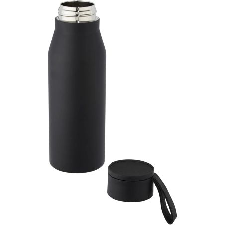 Botella acero 500 ml correa piel para grabado láser | Goodie