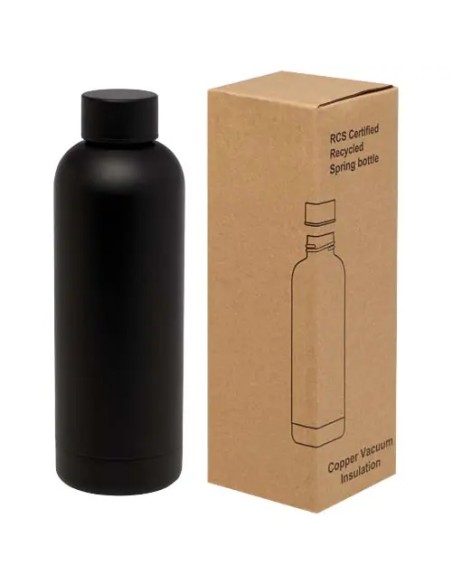 Bidón 500 ml acero reciclado RCS acabado mate | Goodie
