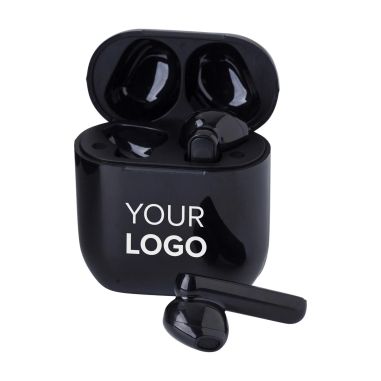 Auriculares Inalámbricos de ABS con Bambú Personalizados | Goodie