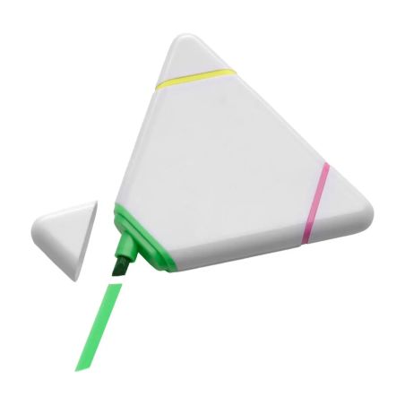 Marcador Fluorescente Triangular 3 en 1 | Goodie