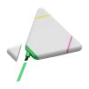 Marcador Fluorescente Triangular 3 en 1 de ABS Personalizado 101052 - Imagen 3