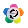 Marcador Fluorescente con Forma de Flor Multicolor Personalizado 101071 - Imagen 1