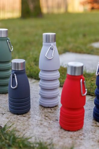 Botella Plegable de Silicona Personalizada | Goodie