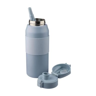 Bidón Termo de Acero Inoxidable con Pajita Personalizado | Goodie