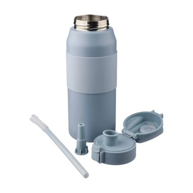 Bidón Termo de Acero Inoxidable con Pajita Personalizado | Goodie