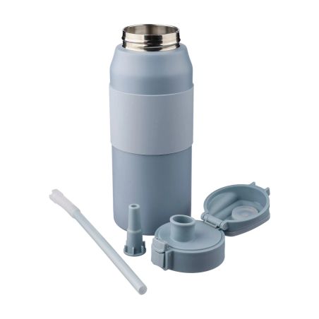 Bidón Termo de Acero Inoxidable con Pajita Personalizado | Goodie