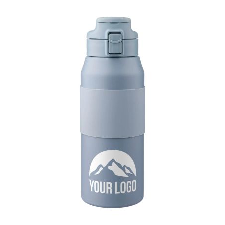 Bidón Termo de Acero Inoxidable con Pajita Personalizado | Goodie
