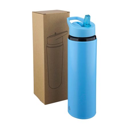 Bidón de Acero Inox. Reciclado Zeno 500 ml Personalizado | Goodie