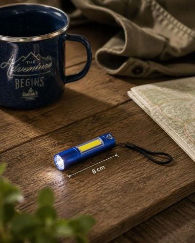 Linterna COB de aluminio reciclado Personalizado