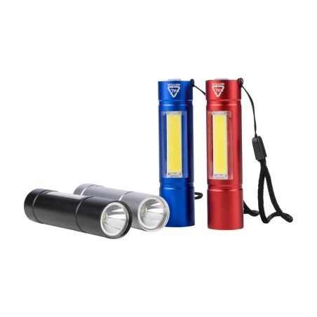 Linterna COB de aluminio reciclado Personalizado